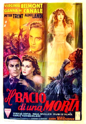 Il bacio di una morta - Italian Movie Poster (thumbnail)