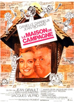 La maison de campagne - French Movie Poster (thumbnail)