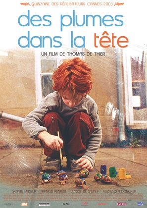 Des plumes dans la t&ecirc;te - French poster (thumbnail)