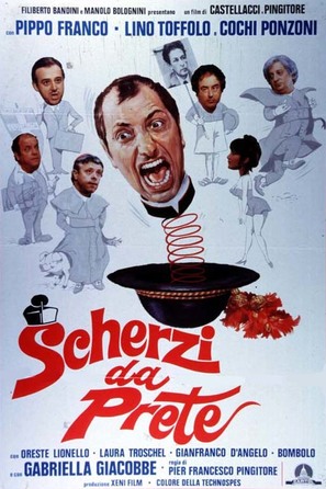 Scherzi da prete - Italian Movie Poster (thumbnail)