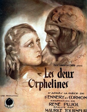 Les deux orphelines - French Movie Poster (thumbnail)