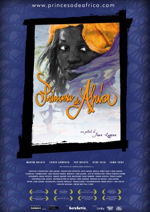 Princesa de &Aacute;frica - Spanish Movie Poster (thumbnail)