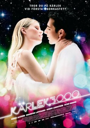 K&auml;rlek 3000 - Swedish Movie Poster (thumbnail)