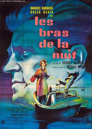Les bras de la nuit - French Movie Poster (thumbnail)