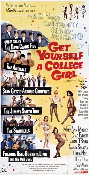 Get Yourself a College Girl - Movie Poster (thumbnail)