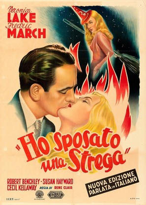 I Married a Witch - Italian Movie Poster (thumbnail)