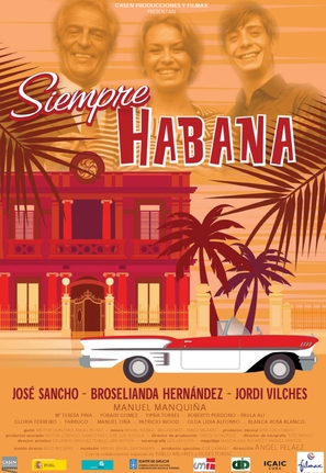 Siempre Habana - Spanish Movie Poster (thumbnail)