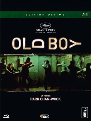 Oldboy - French Blu-Ray movie cover (thumbnail)