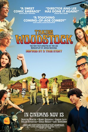 Taking Woodstock - British Movie Poster (thumbnail)