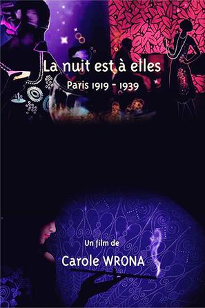 La nuit est &agrave; elles, Paris 1919-1939 - French Movie Poster (thumbnail)