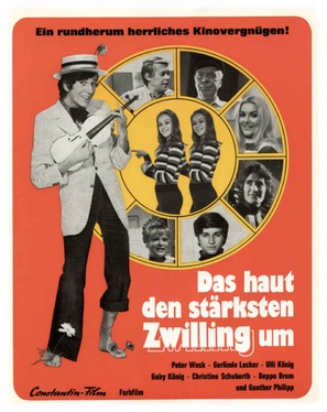 Das haut den st&auml;rksten Zwilling um - German Movie Poster (thumbnail)