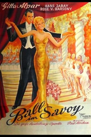 Ball im Savoy - Austrian Movie Poster (thumbnail)
