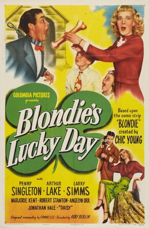 Blondie&#039;s Lucky Day - Movie Poster (thumbnail)