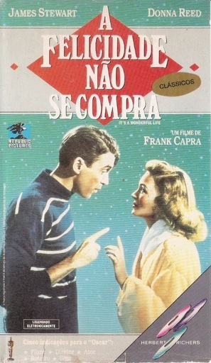 It&#039;s a Wonderful Life - Brazilian VHS movie cover (thumbnail)