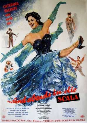 ...und abends in die Scala - German Movie Poster (thumbnail)