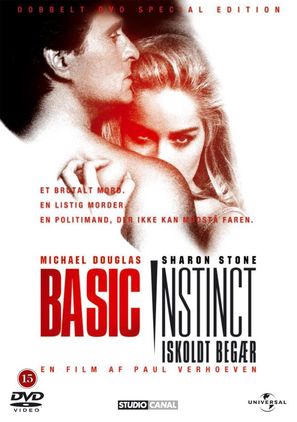 Basic Instinct - Danish DVD movie cover (thumbnail)