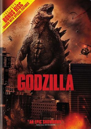Godzilla - DVD movie cover (thumbnail)