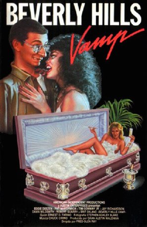 Beverly Hills Vamp - Spanish VHS movie cover (thumbnail)