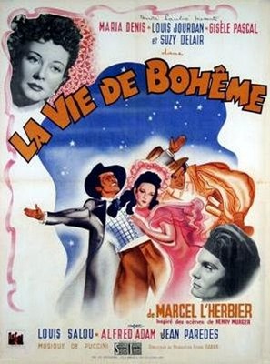 La vie de boh&egrave;me - French Movie Poster (thumbnail)