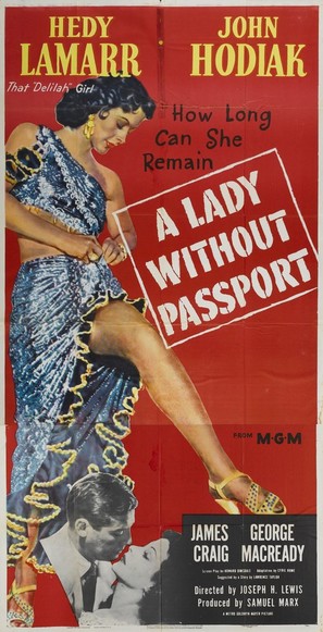 A Lady Without Passport - Movie Poster (thumbnail)