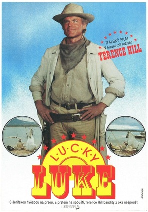 Lucky Luke - Czech Movie Poster (thumbnail)