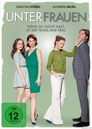 Unter Frauen - German DVD movie cover (thumbnail)