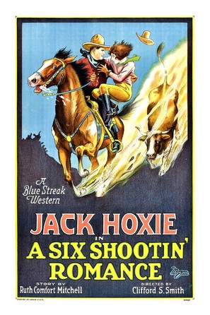 A Six Shootin&#039; Romance - Movie Poster (thumbnail)