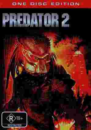 Predator 2 - Australian DVD movie cover (thumbnail)