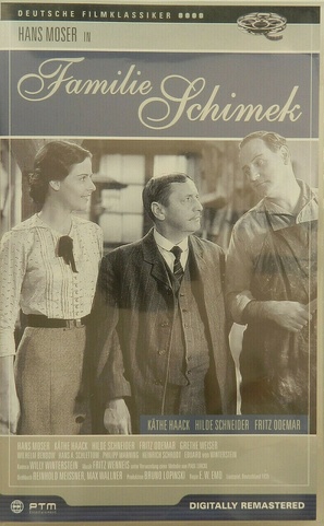 Familie Schimek - German VHS movie cover (thumbnail)