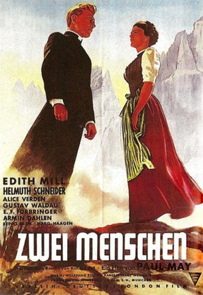 Zwei Menschen - German Movie Poster (thumbnail)