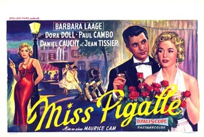 Miss Pigalle - Belgian Movie Poster (thumbnail)