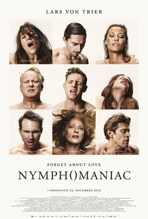 Nymphomaniac - Danish Movie Poster (thumbnail)