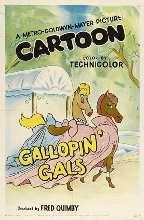 Gallopin&#039; Gals - Movie Poster (thumbnail)