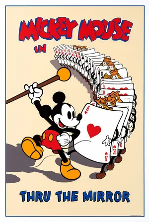 Thru the Mirror Poster