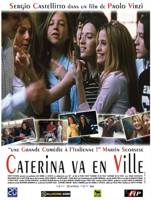 Caterina va in citt&agrave; - French Movie Poster (thumbnail)