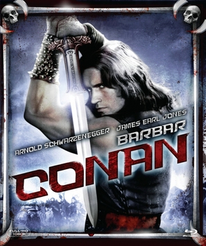 Conan The Barbarian - Czech Blu-Ray movie cover (thumbnail)