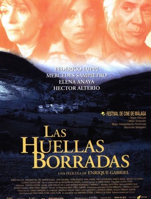 Las huellas borradas - Spanish Movie Poster (thumbnail)