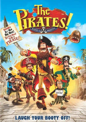 The Pirates! Band of Misfits - DVD movie cover (thumbnail)