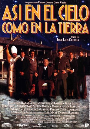 As&iacute; en el cielo como en la tierra - Spanish Movie Poster (thumbnail)