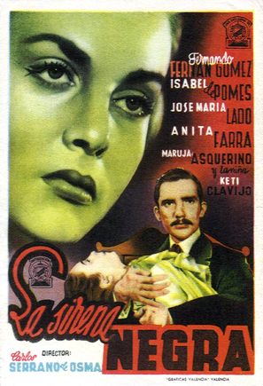 La sirena negra - Spanish Movie Poster (thumbnail)