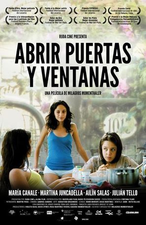 Abrir puertas y ventanas - Argentinian Movie Poster (thumbnail)