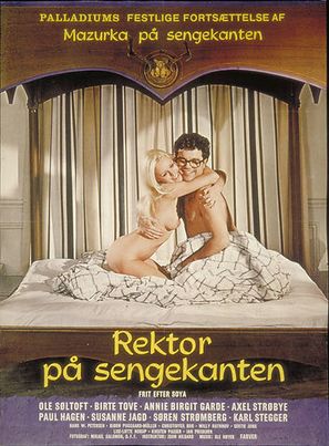 Rektor p&aring; sengekanten - Danish Movie Poster (thumbnail)