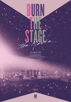 Burn the Stage: The Movie - South Korean Movie Poster (thumbnail)