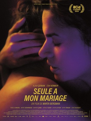 Seule &agrave; mon mariage - French Movie Poster (thumbnail)