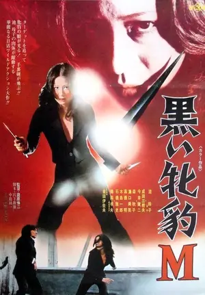 Kuroi Mehy&ocirc; M - Japanese Movie Poster (thumbnail)