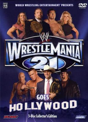 WrestleMania 21 - DVD movie cover (thumbnail)