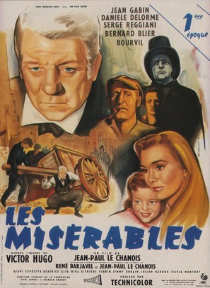 Les Mis&eacute;rables - French Movie Poster (thumbnail)