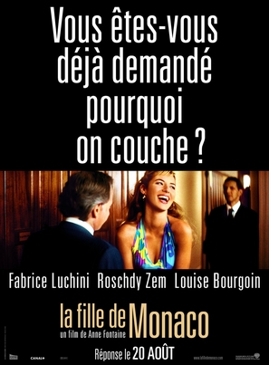 La fille de Monaco - French Movie Poster (thumbnail)