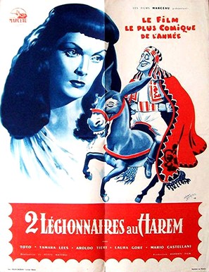 Tot&ograve; sceicco - French Movie Poster (thumbnail)