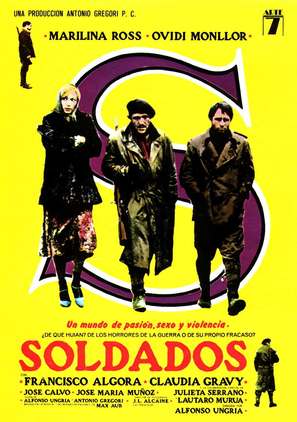 Soldados - Spanish Movie Poster (thumbnail)